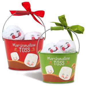 Marshmallow Toss Tin Bucket