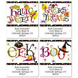 Trick And Treats Select Address Labels  (4 designs)