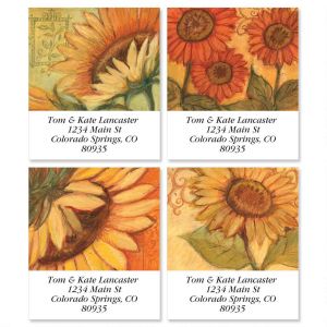 Tuscan Sunflower Select Address Labels  (4 designs)