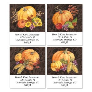 Bountiful Harvest Select Address Labels  (4 designs)