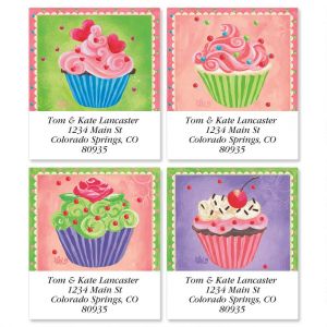 Cupcakes Select Address Labels  (4 designs)