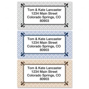 Plain & Simple Border Address Labels  (3 designs)