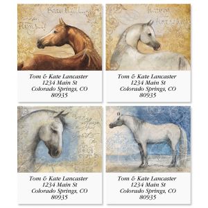 Heaven is Horses Select Address Labels  (12 designs)