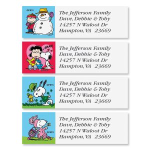 PEANUTS® Year Round Classic Address Labels  (12 Designs)