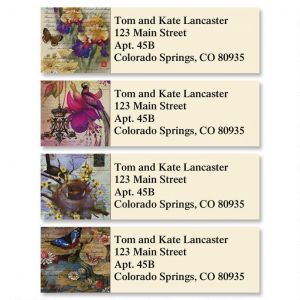 Springtime Fantasy Classic Address Labels  (4 Designs)