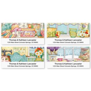 Cozy Comforts Deluxe Address Labels  (4 Designs)