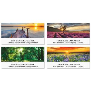Art of Nature Deluxe Address Labels  (4 Designs)