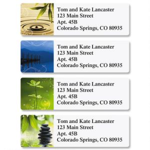 Tranquil Thoughts Classic Address Labels  (4 Designs)
