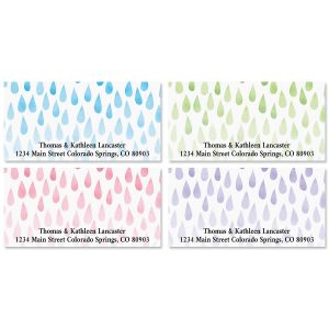 Droplets Deluxe Address Labels