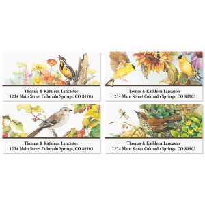 Songbirds Deluxe Address Labels