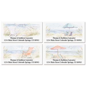 By the Sea Deluxe Address Labels