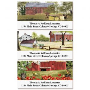 Country Barns Deluxe Address Labels (3 Designs)