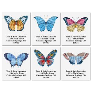 Butterflies Select Address Labels (6 Designs)