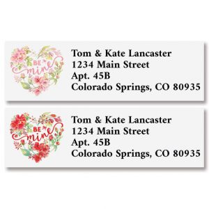 Be Mine Classic Address Labels (2 Designs)