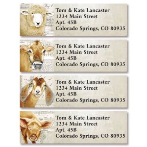 Friendly Farm Classic Address Labels (4 Designs)
