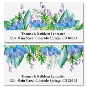 Sweet Flowers Deluxe Address Labels (2 Designs)