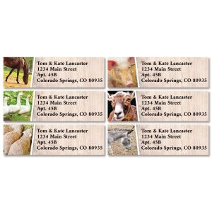 Farm Life Classic Address Labels (6 Designs)