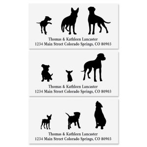 Dog Buddies Deluxe Address Labels