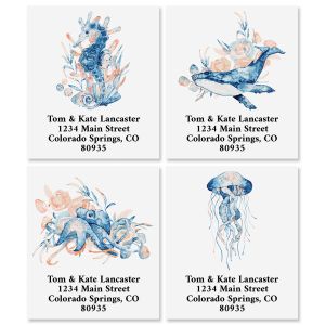 Underwater Paradise Select Address Labels (4 Designs)