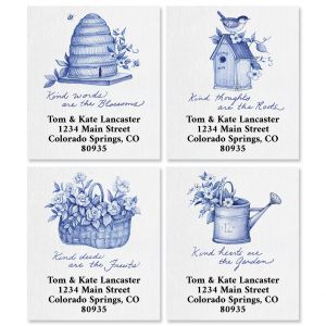 Blue Chinoiserie Select Address Labels (4 Designs)