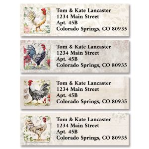 Proud Rooster Classic Address Labels (4 Designs)