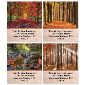 Autumn Brilliance Select Address Labels (4 Designs)