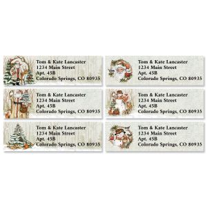 Winter Forest Classic Address Labels (6 Designs)
