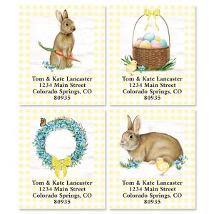 Easter Greeting Select Address Labels (4 Designs)