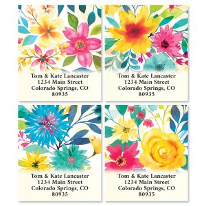 Summer Garden Select Address Labels (4 Designs)