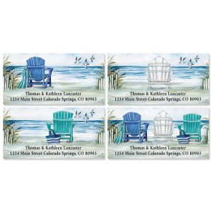 By the Sea Deluxe Address Labels (4 Designs)