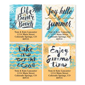 Take Me To The Ocean Select Address Labels (6 Designs)