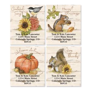 Pumpkin Farm Select Address Labels (4 Designs)