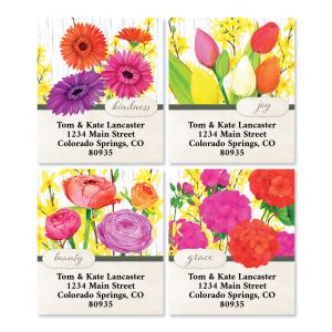 Bloom Beautiful Select Address Labels (4 Designs)