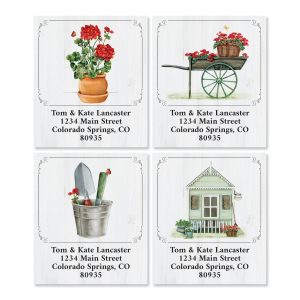 Garden Club Select Address Labels (4 Designs)