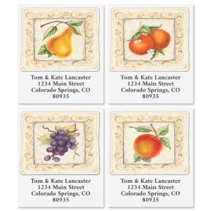 Fruit Day Select Address Labels (4 Designs)