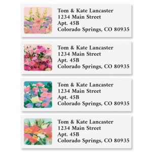 Floral Haze Classic Address Labels (4 Designs)