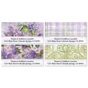 Lilac Bliss Deluxe Address Labels