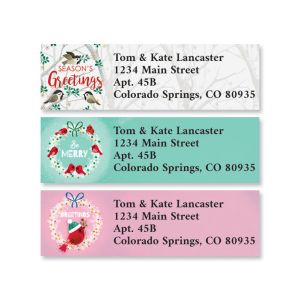 Chirpy Greetings Classic Address Labels (3 Designs)