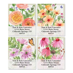 Sweet Bouquets Select Address Labels (4 Designs)