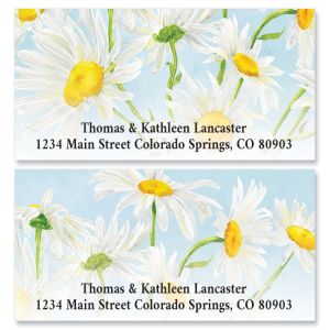 Field of Daisies Deluxe Address Labels (2 Designs)