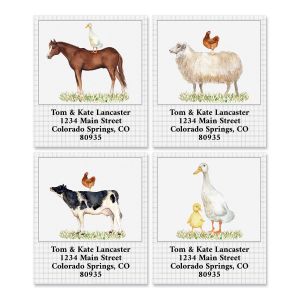 The Farm Select Address Labels (6 Designs)