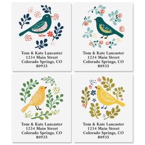 Birdfolks Select Address Labels (4 Designs)