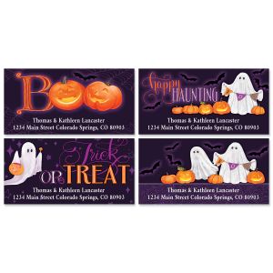 Hey Boo Deluxe Address Labels (4 Designs)