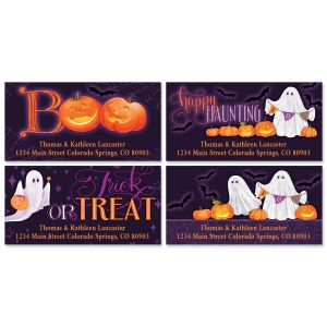 Hey Boo Deluxe Address Labels (4 Designs)