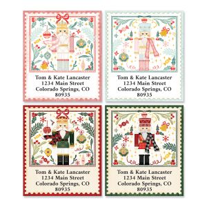 Colorful Nutcrackers Select Address Labels (4 Designs)