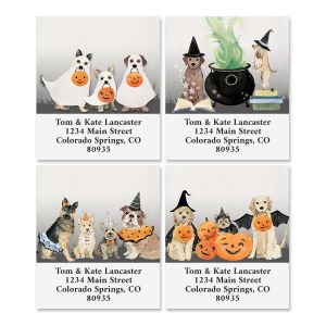 Spooky Pups Select Address Labels (4 Designs)