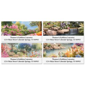 Secret Garden Deluxe Address Labels (4 Designs)