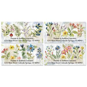 Nature Sings Deluxe Address Labels (4 Designs)