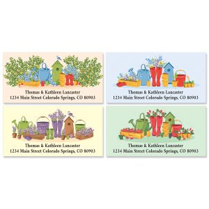 Spring Planting Deluxe Address Labels (4 Designs)