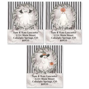 Happy Boos Select Address Labels (3 Designs) 